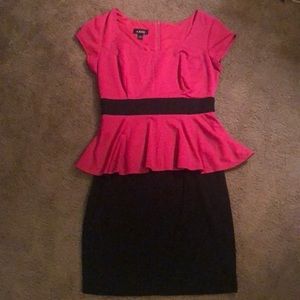 Peplum dress